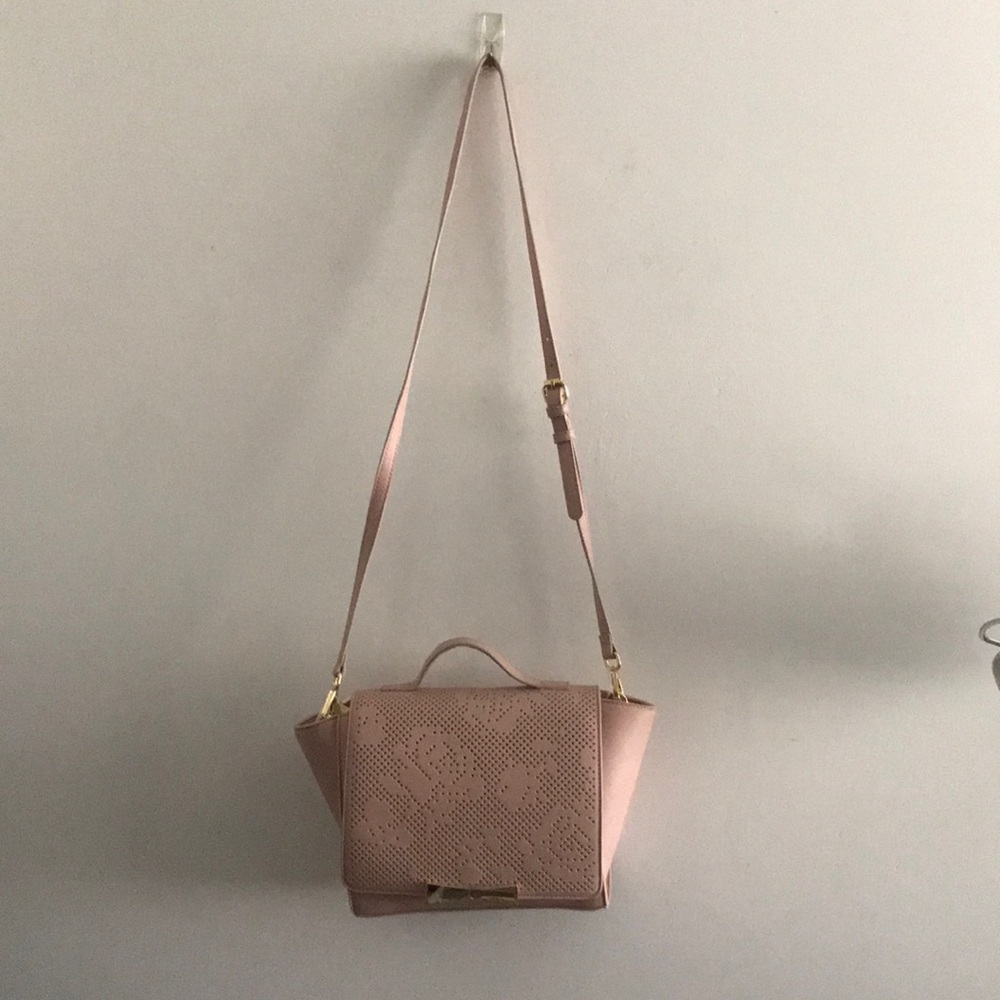 Betsey Johnson, Pink Satchel/ Crossbody Handbag